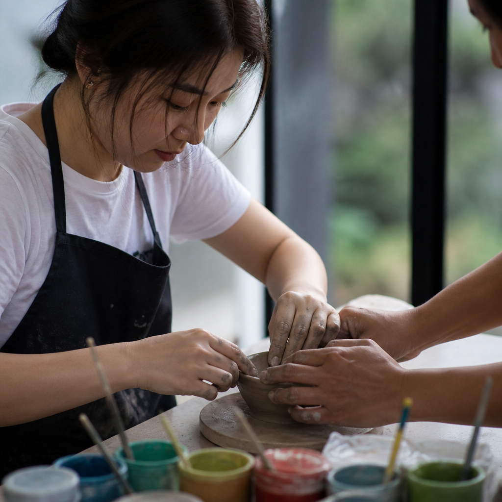 Art Workshop ฉบับเดตวันหยุดที่เริ่มจากเดินแกลเลอรี่ศิลปะด้วยกัน กิจกรรมแทนดินเนอร์หรูที่ทำให้รู้จักตัวตนกันลึกกว่าเดิม